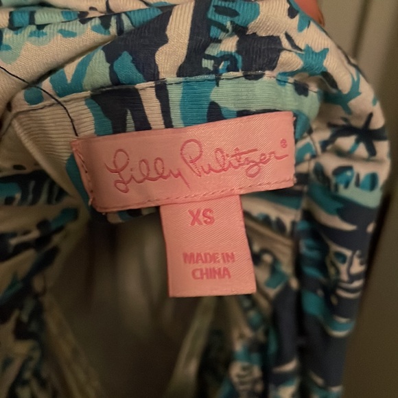 Lilly Pulitzer Ailsie  “Keep on Trunkin” Fits Sz 2-6 romper jumpsuit - Picture 5 of 5